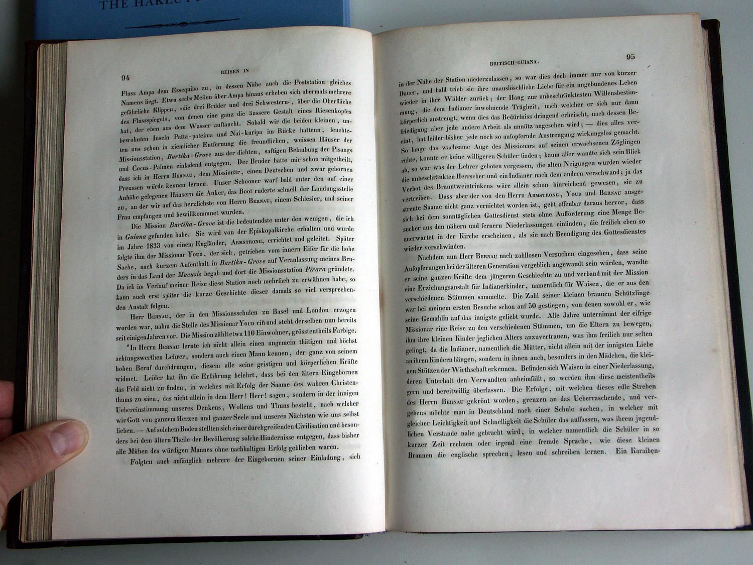 ZZ-RISC47,S.094 Mission Bartika-Groove Missionare Bernau und Youd,Macushi Station Pirara